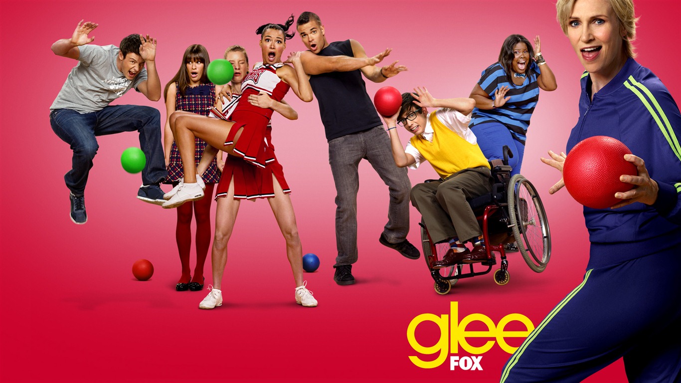 Glee Séries TV HD fonds d'écran #4 - 1366x768