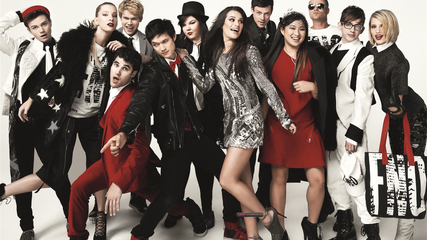 Glee 歡樂合唱團 電視劇高清壁紙 #5 - 1366x768
