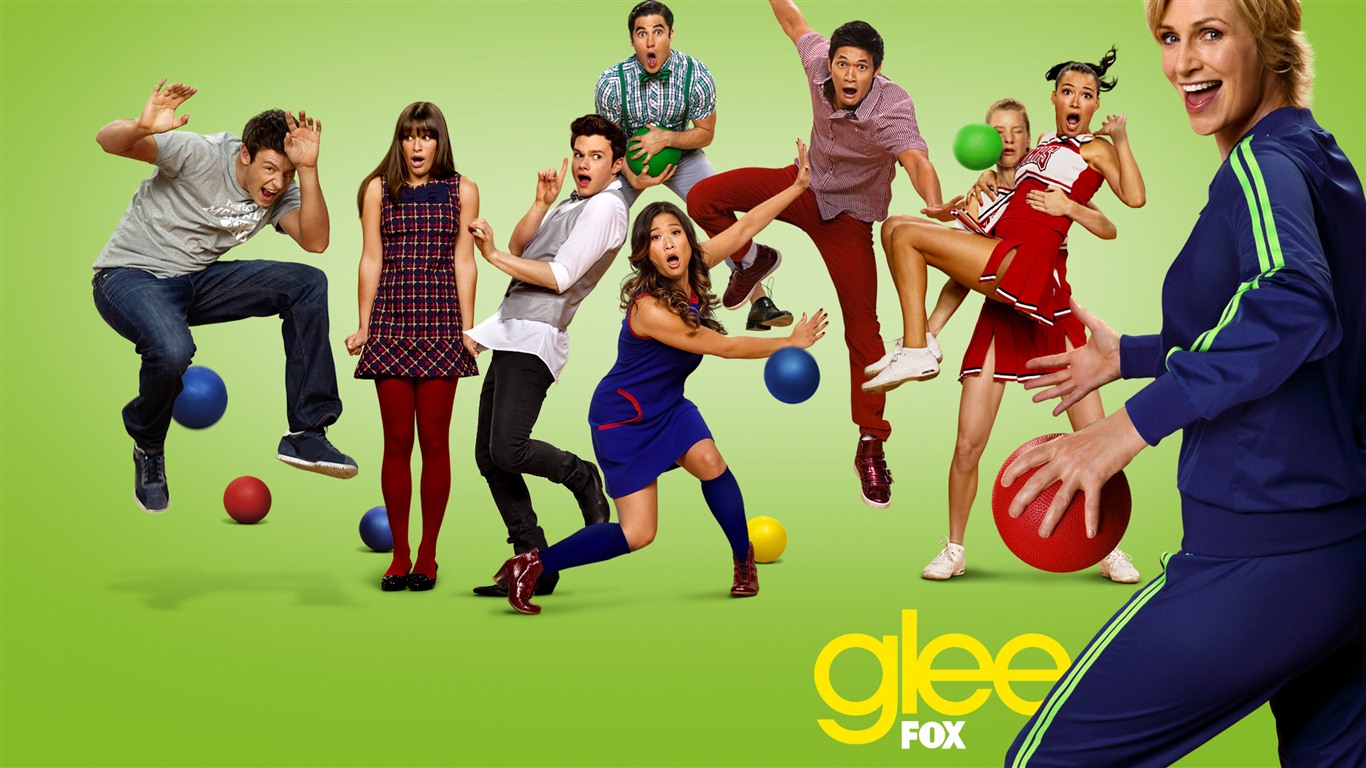 Glee Séries TV HD fonds d'écran #22 - 1366x768