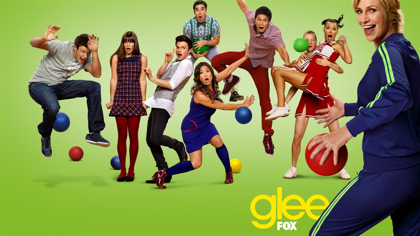 Glee 歡樂合唱團 電視劇高清壁紙 #22 - 1366x768
