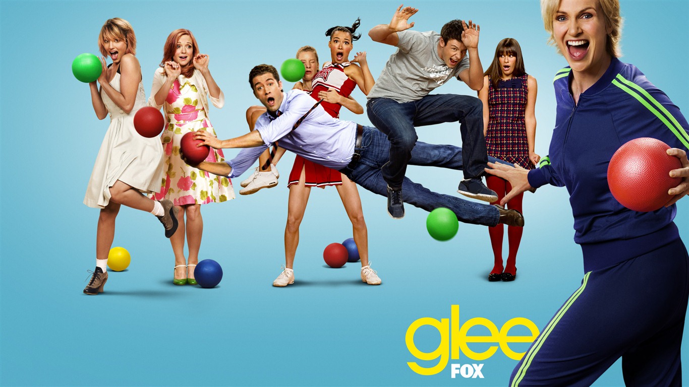 Glee Séries TV HD fonds d'écran #23 - 1366x768