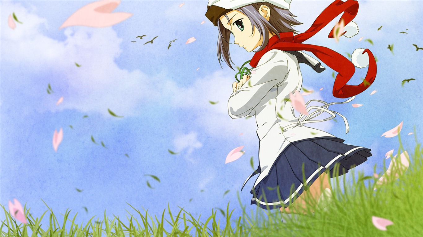 D.C. Girl's Symphony 初音島 高清動漫壁紙 #4 - 1366x768
