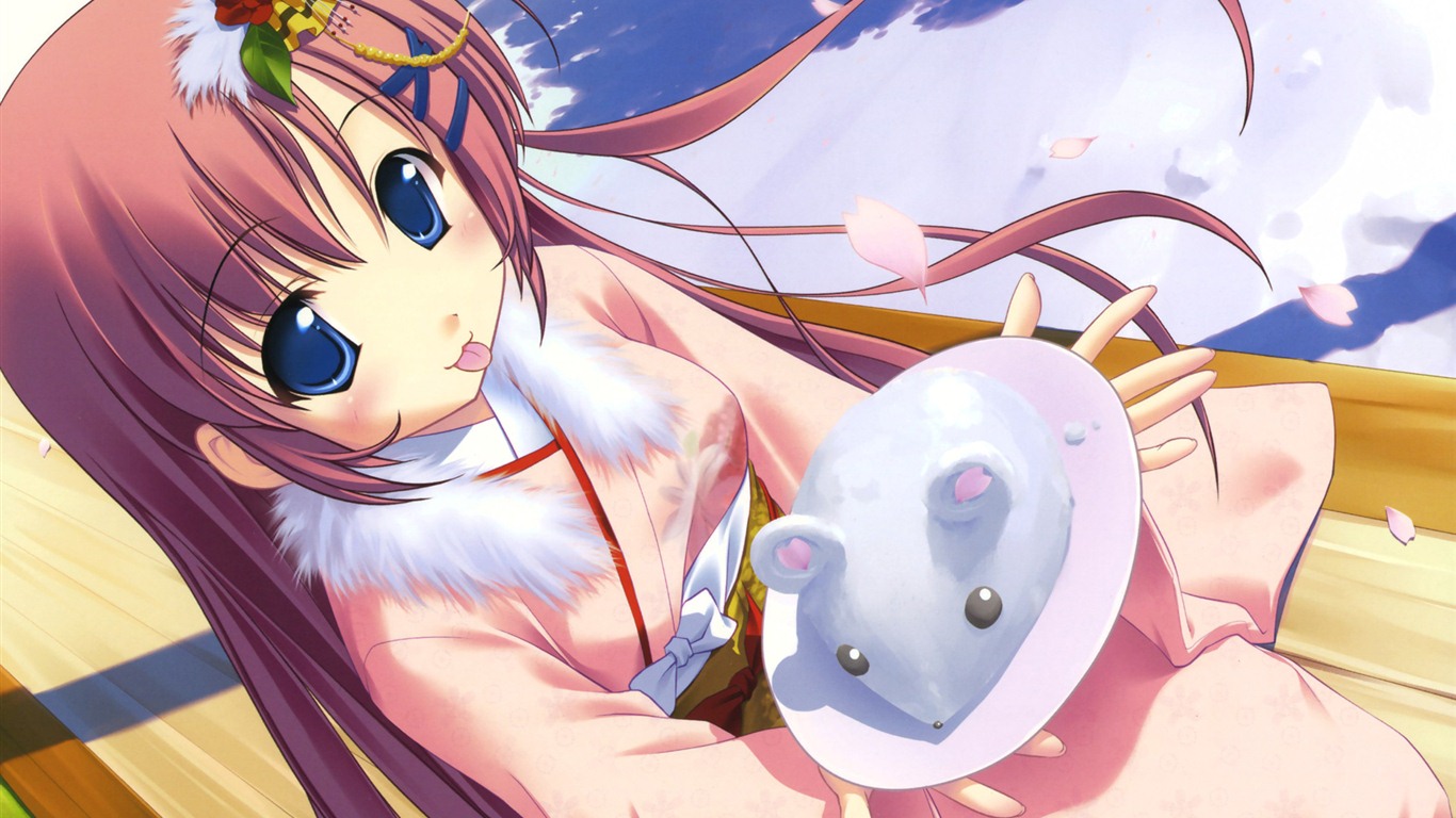 D.C. Girl's Symphony 初音島 高清動漫壁紙 #8 - 1366x768