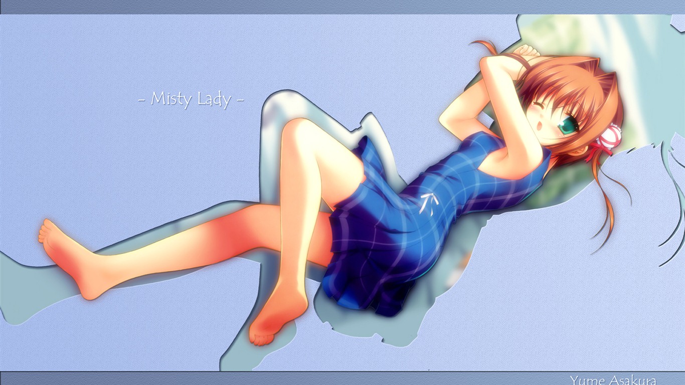D.C. Girl's Symphony 初音島 高清動漫壁紙 #16 - 1366x768
