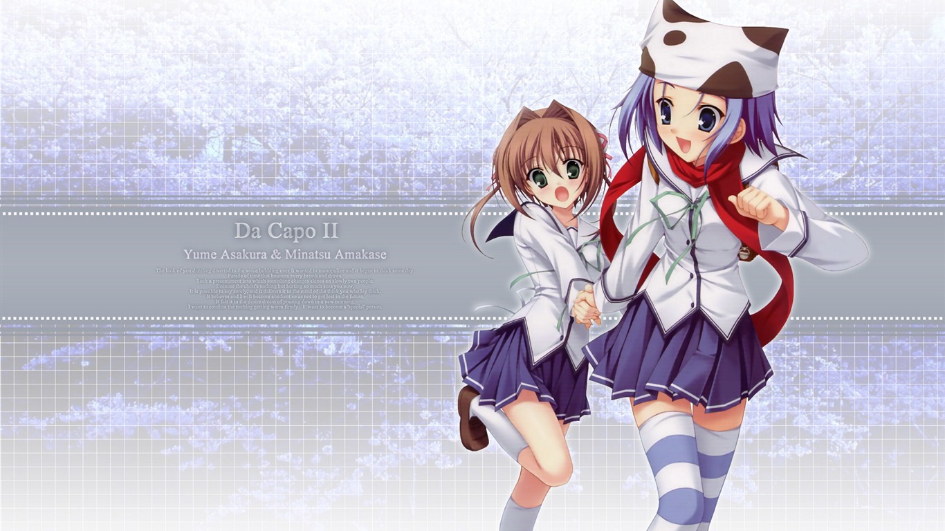 D.C. Dívčí Symphony HD anime Tapety na plochu #18 - 1366x768