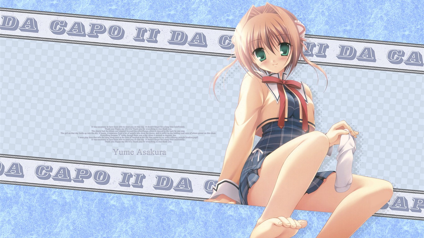 D.C. Girl's Symphony 初音島 高清動漫壁紙 #23 - 1366x768
