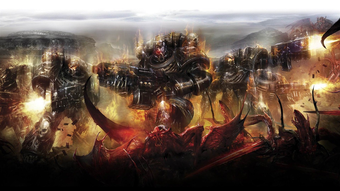 Warhammer 40000 fonds d'écran HD #17 - 1366x768