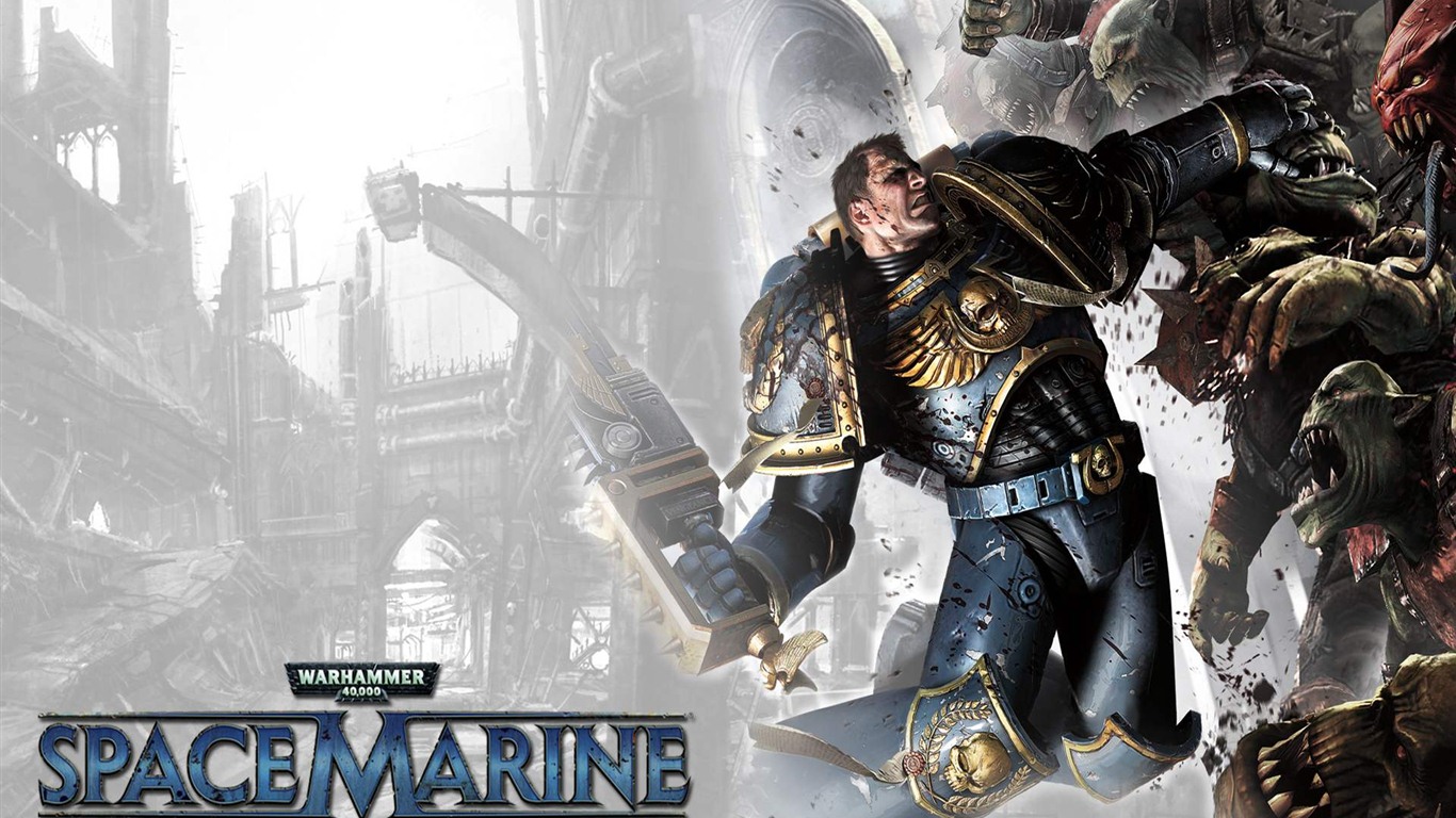Warhammer 40.000 HD tapety na plochu #21 - 1366x768
