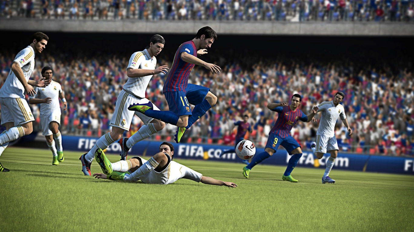 国際サッカー連盟（FIFA）13ゲームのHDの壁紙 #4 - 1366x768