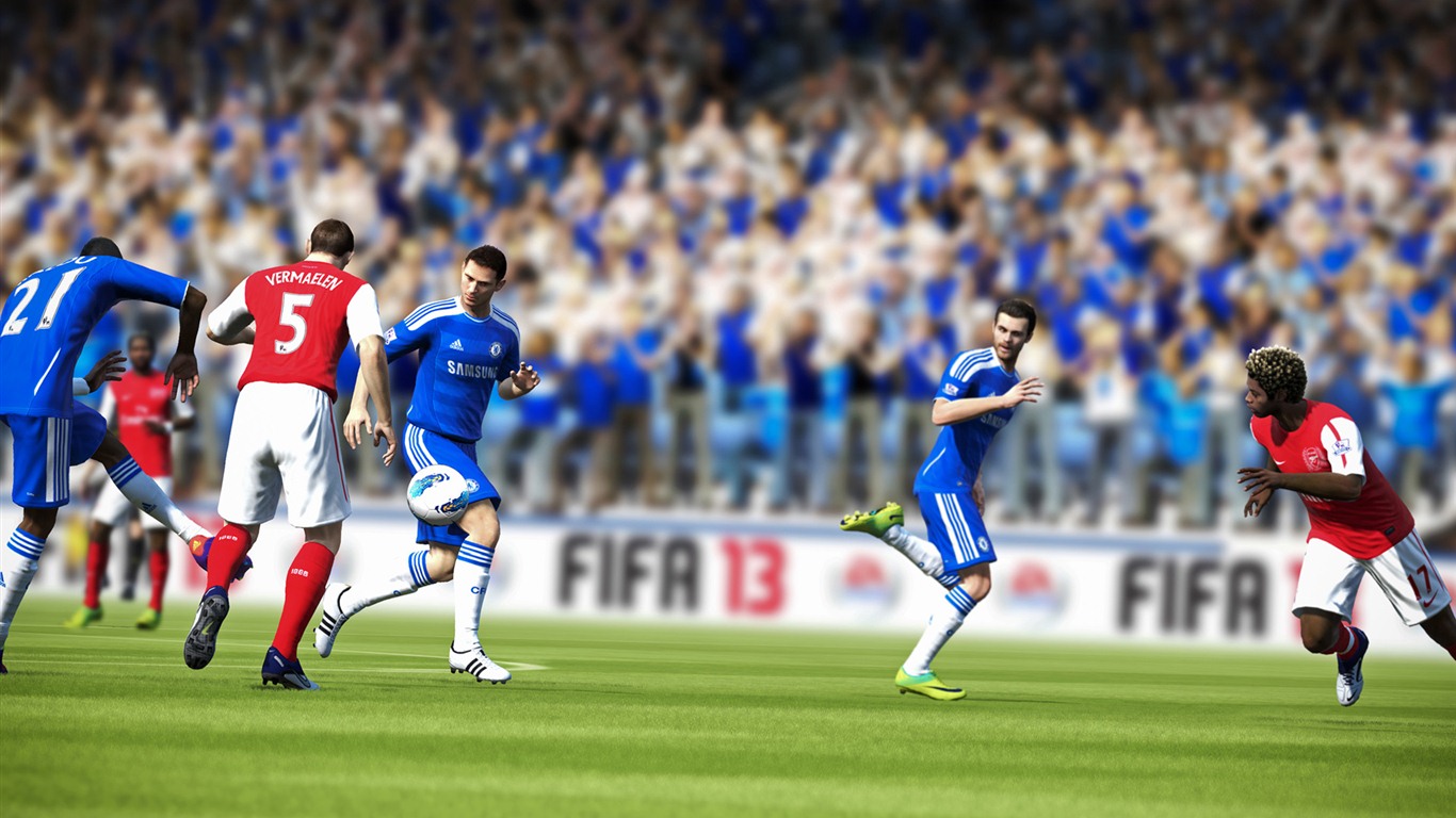 FIFA 13 游戏高清壁纸13 - 1366x768