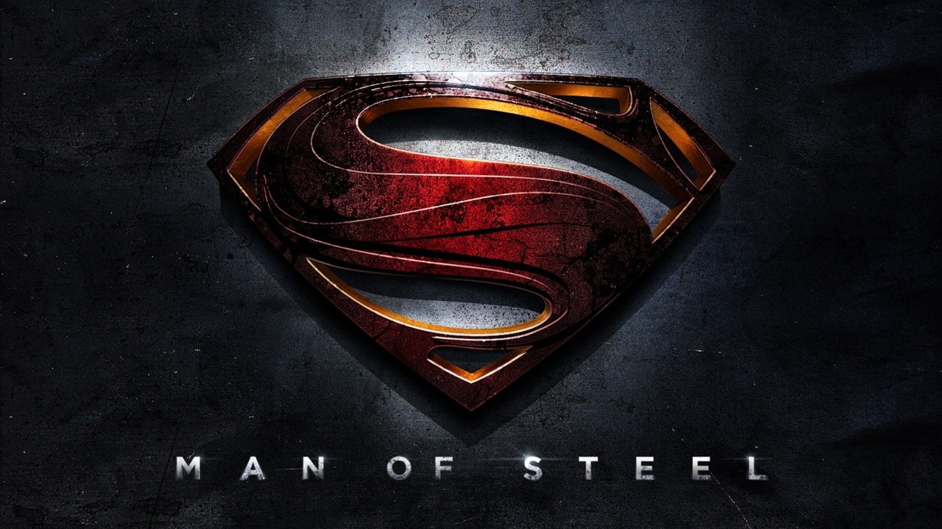 スーパーマン：鋼鉄のHDの壁紙の男 #2 - 1366x768