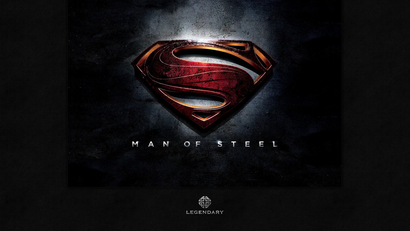 スーパーマン：鋼鉄のHDの壁紙の男 #5 - 1366x768