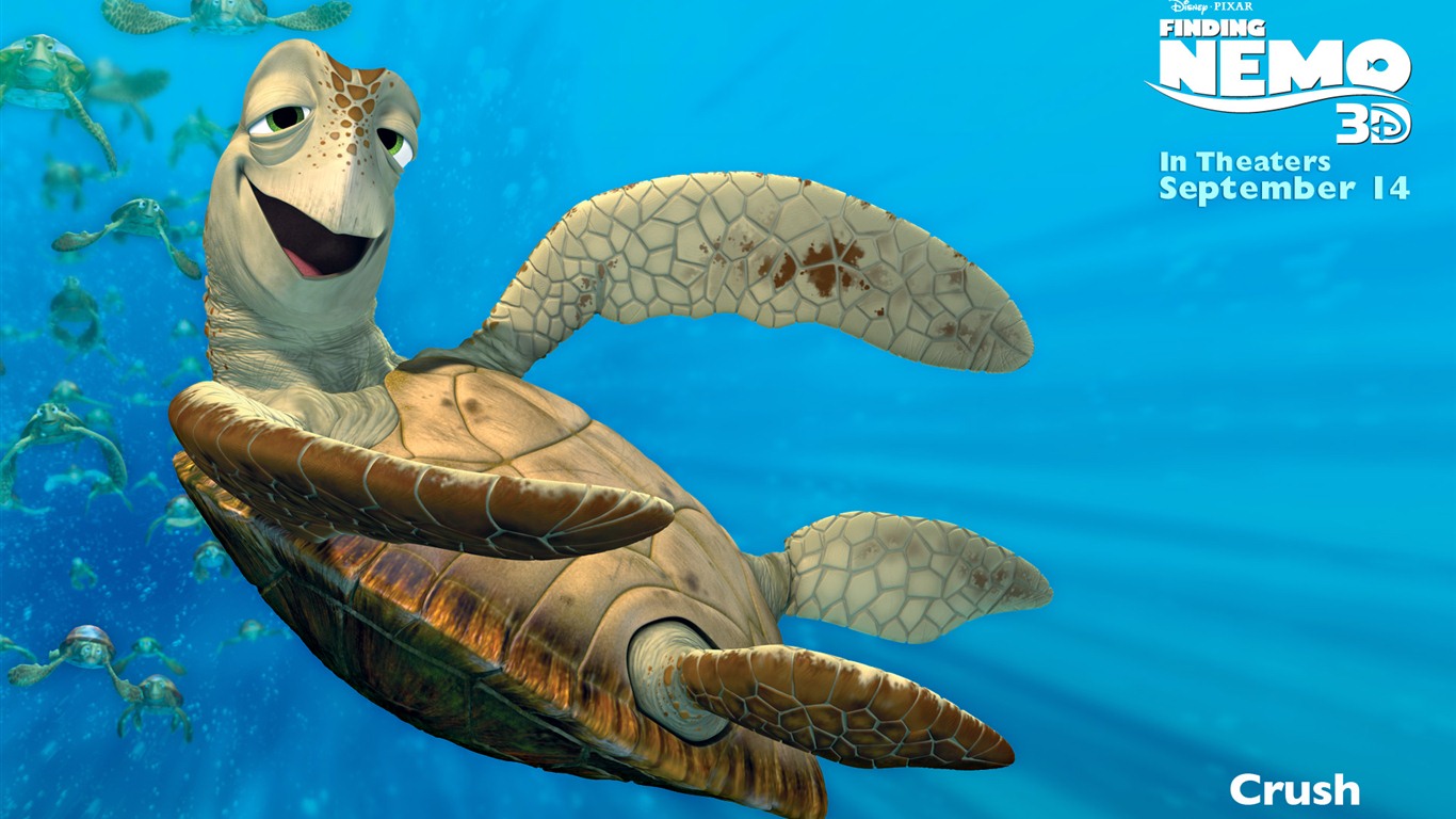 Le Monde de Nemo 3D 2012 fonds d'écran HD #6 - 1366x768