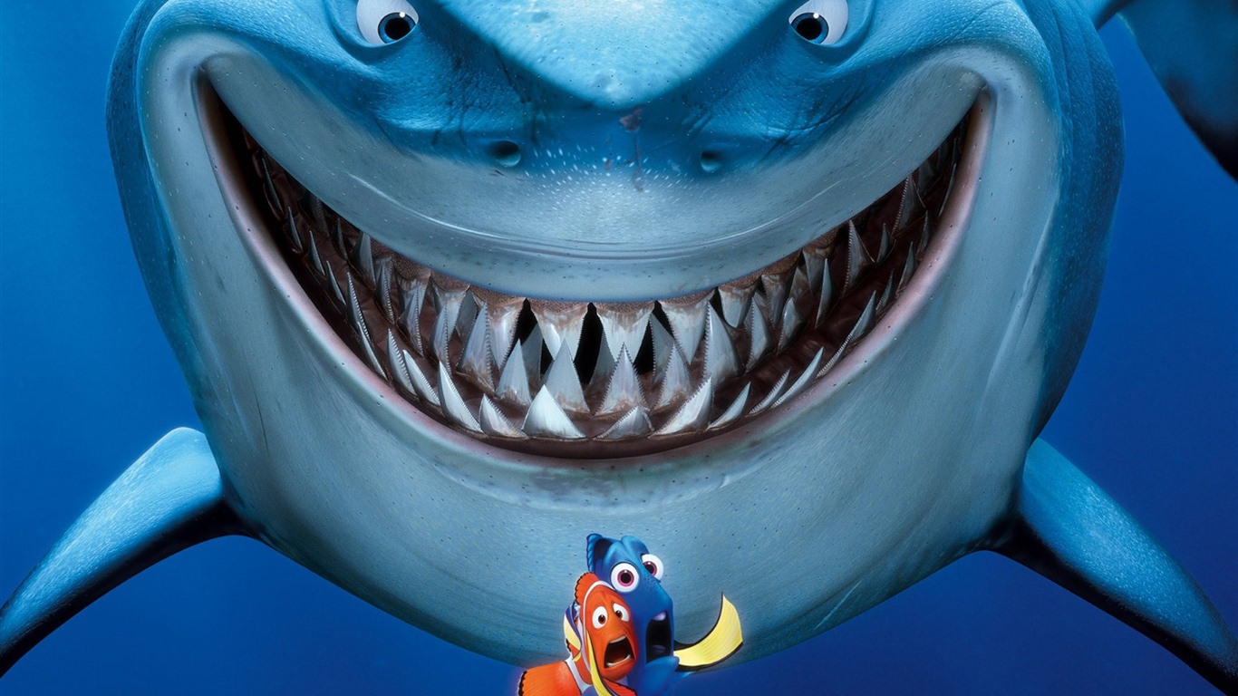 Le Monde de Nemo 3D 2012 fonds d'écran HD #13 - 1366x768