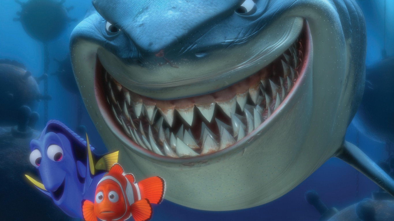 Le Monde de Nemo 3D 2012 fonds d'écran HD #16 - 1366x768