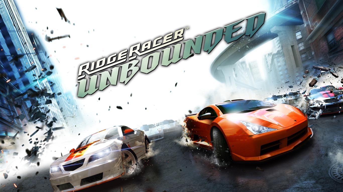 Ridge Racer Unbounded 山脊賽車：無限 高清壁紙 #1 - 1366x768