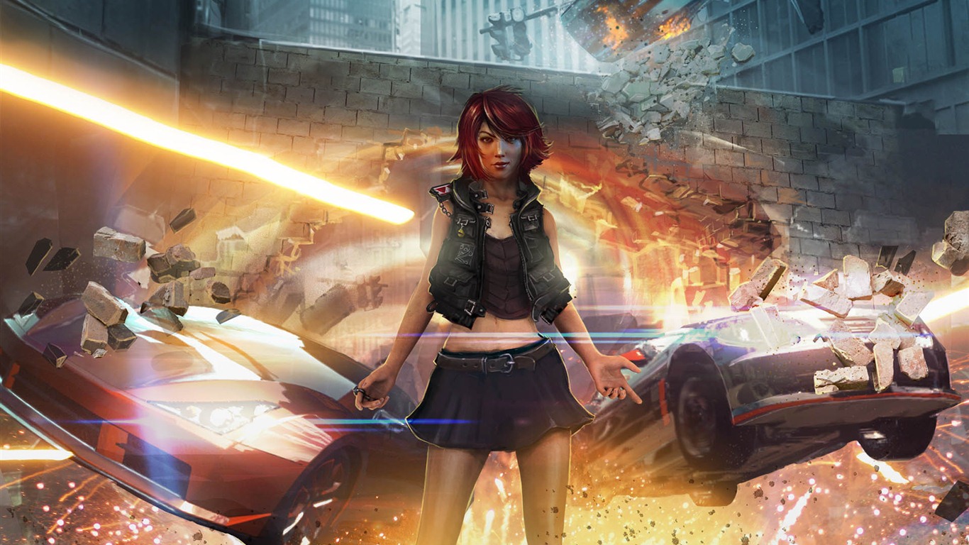Ridge Racer nespoutaný HD Tapety na plochu #3 - 1366x768