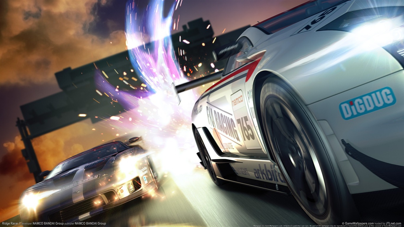 Ridge Racer Unbounded 山脊賽車：無限 高清壁紙 #8 - 1366x768