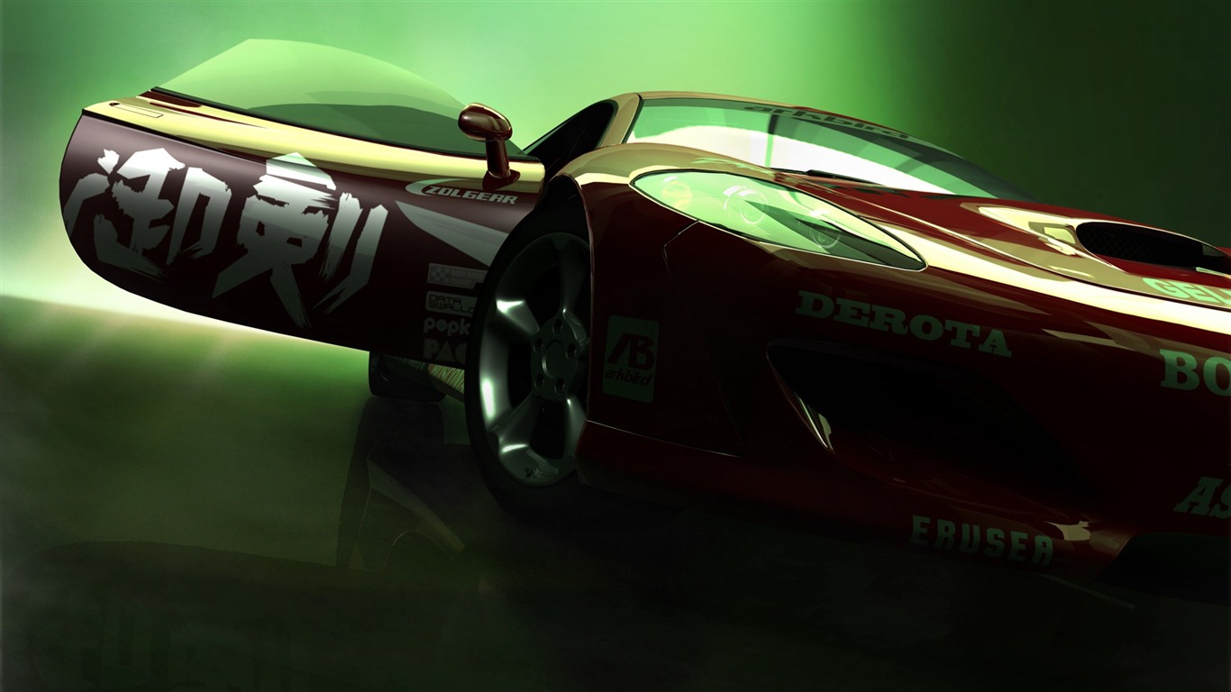 Ridge Racer Unbounded 山脊賽車：無限 高清壁紙 #10 - 1366x768