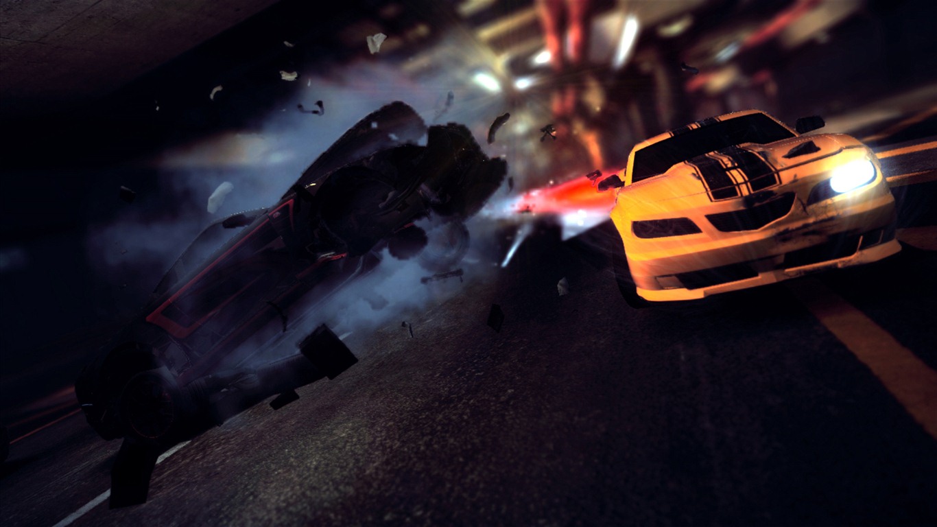 Ridge Racer Unbounded 山脊赛车：无限 高清壁纸13 - 1366x768