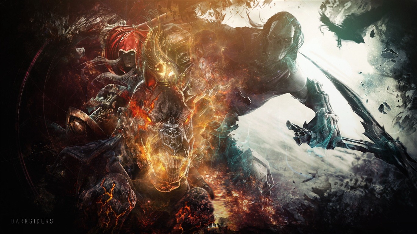 Darksiders II game HD Tapety na plochu #19 - 1366x768