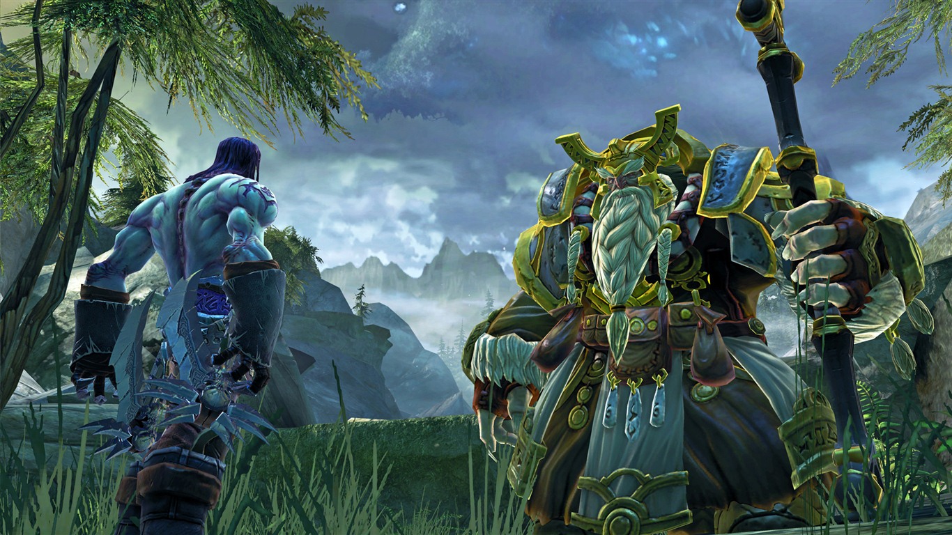 Darksiders II Spiel HD Wallpaper #20 - 1366x768