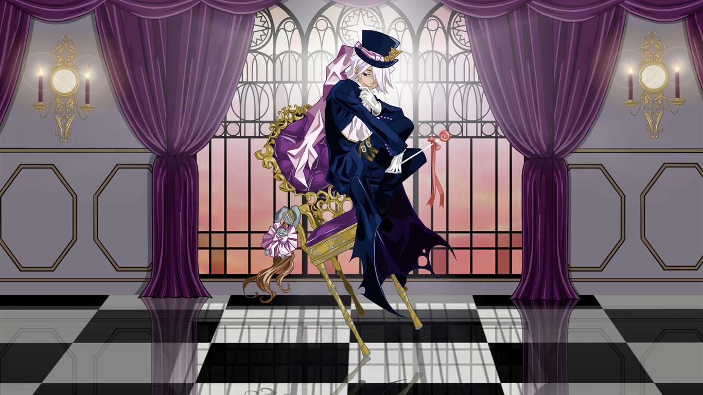Pandora Hearts 潘朵拉之心 高清壁纸5 - 1366x768