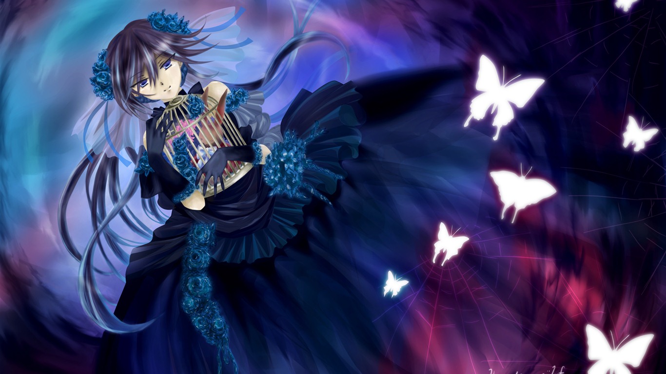 Pandora Hearts 潘朵拉之心 高清壁纸14 - 1366x768