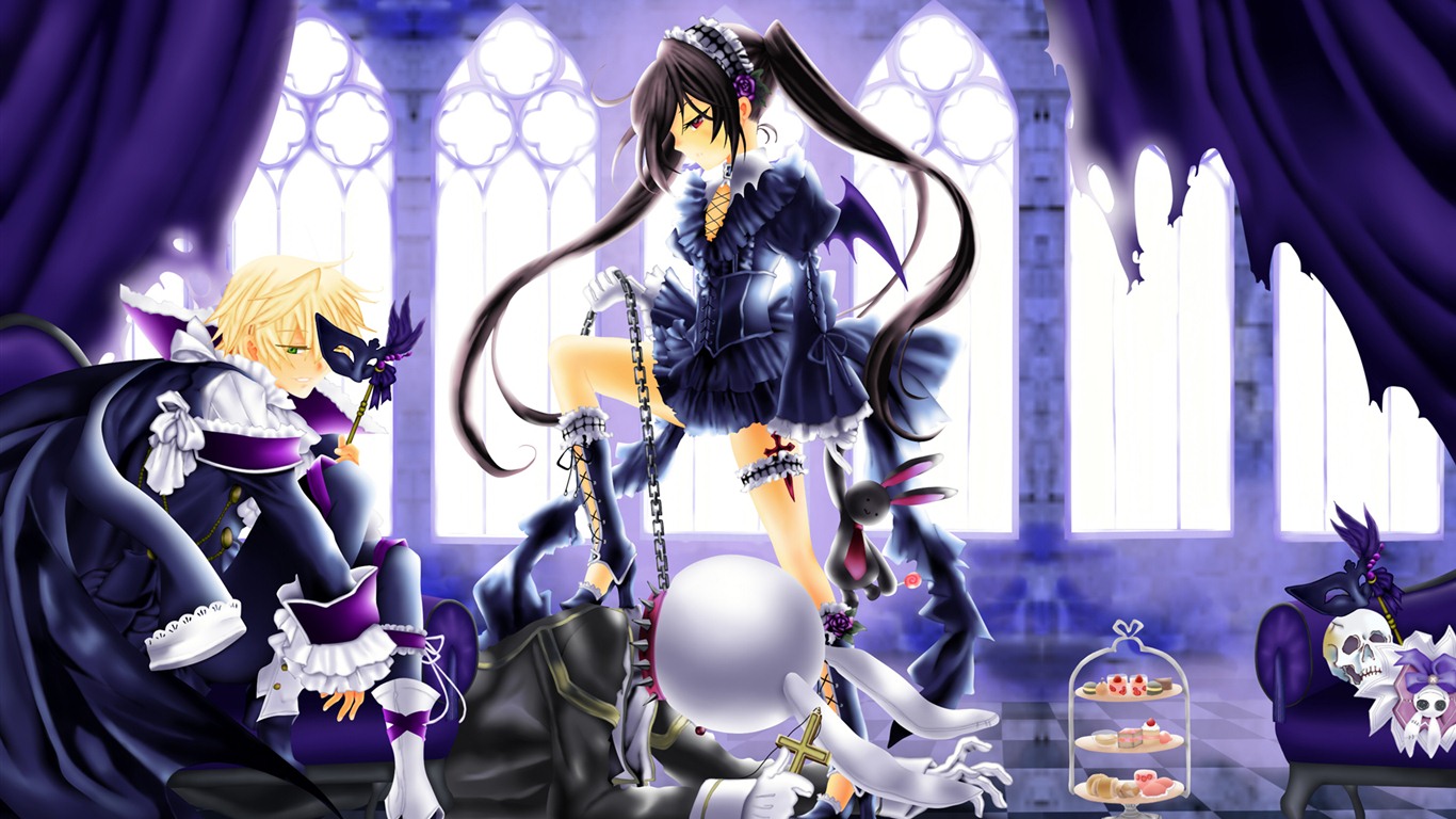 Pandora Hearts HD tapety na plochu #30 - 1366x768