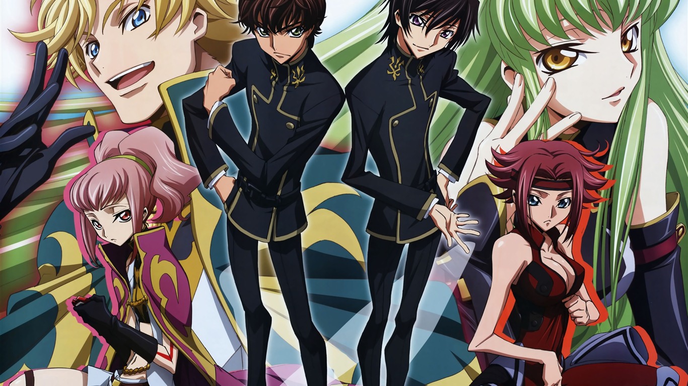 Code Geass HD tapety na plochu #5 - 1366x768