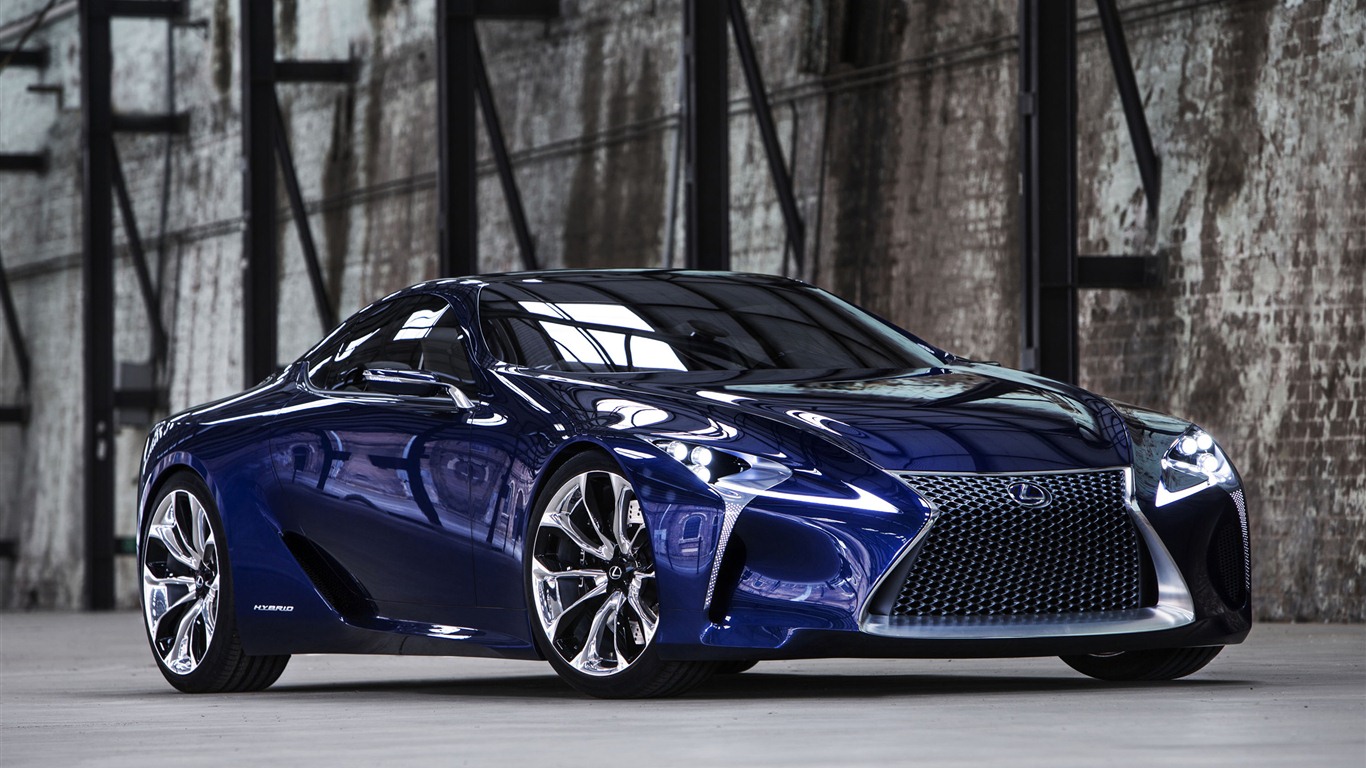2012 Lexus LF-LC Modré koncepce HD Tapety na plochu #4 - 1366x768