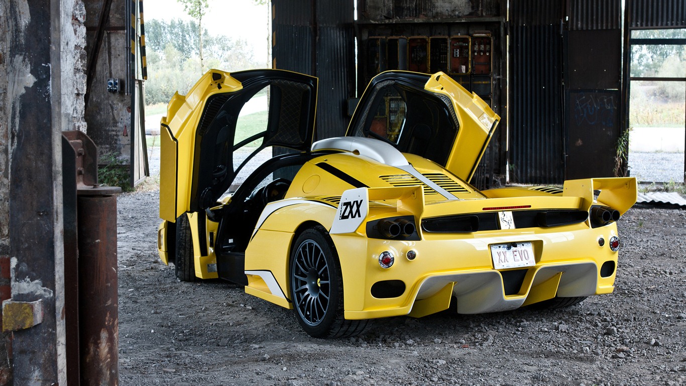 2012 Edo Competition ZXX Ferrari Enzo 法拉利 高清壁纸5 - 1366x768