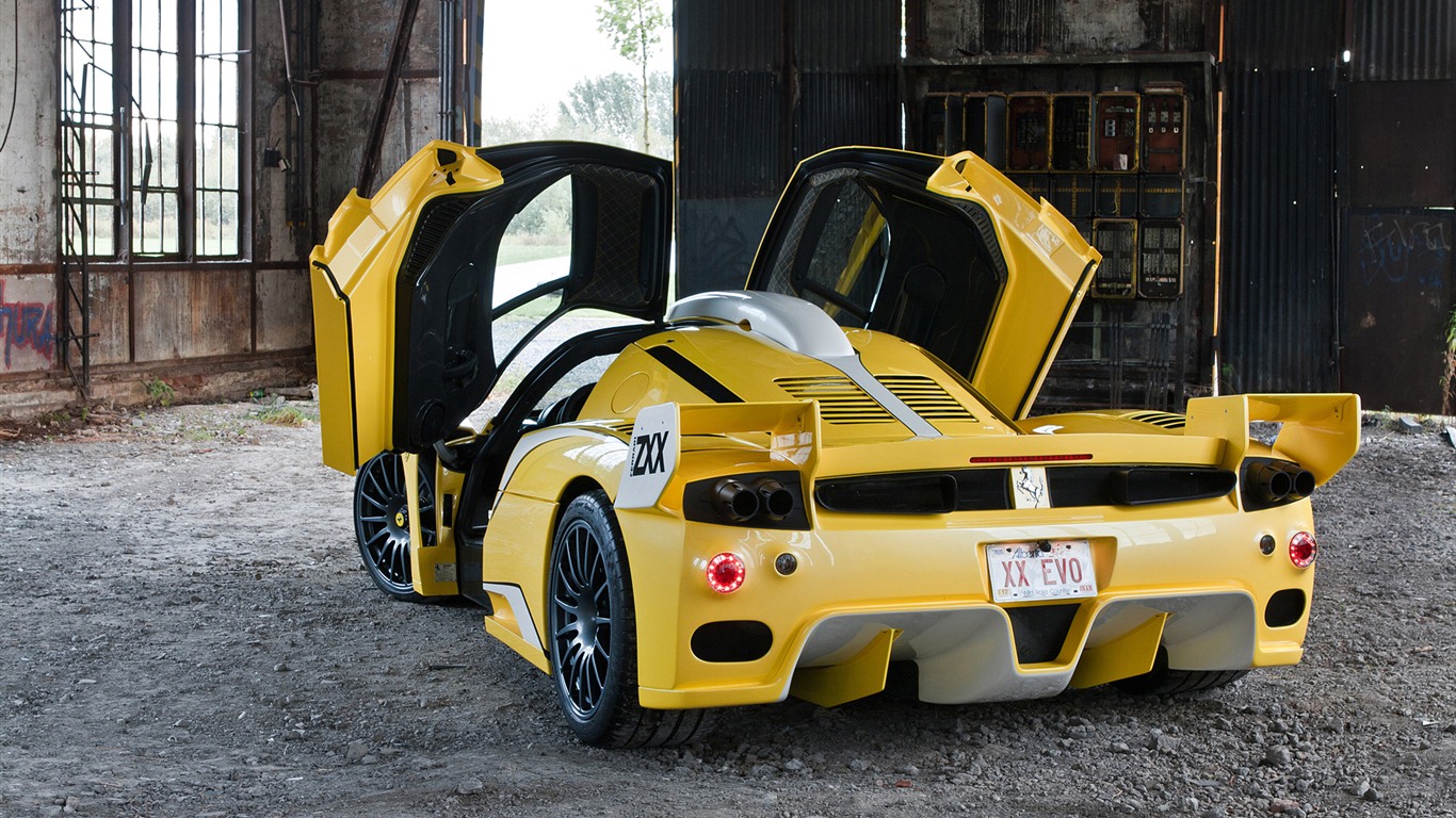 2012 Edo Competition Ferrari Enzo zxx HD fonds d'écran #12 - 1366x768