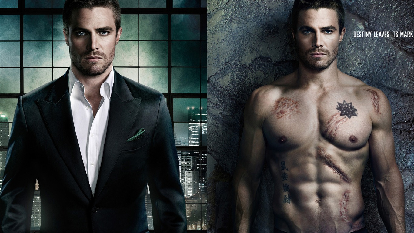 Arrow 2012 绿箭侠2012 电视剧高清壁纸2 - 1366x768