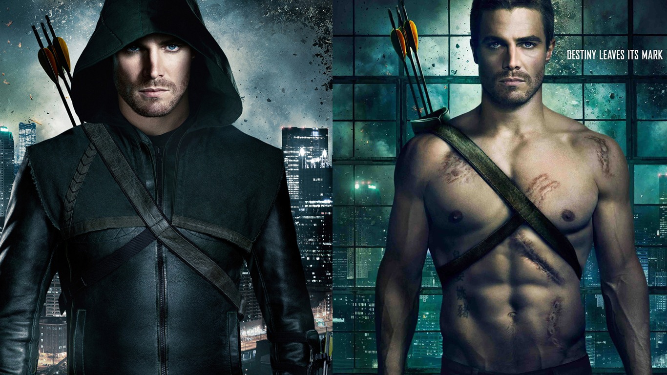 Arrow 2012 绿箭侠2012 电视剧高清壁纸3 - 1366x768