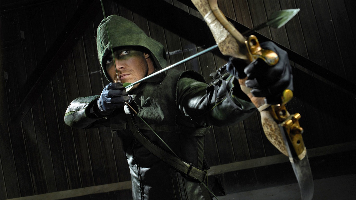 Arrow 2012 绿箭侠2012 电视剧高清壁纸9 - 1366x768