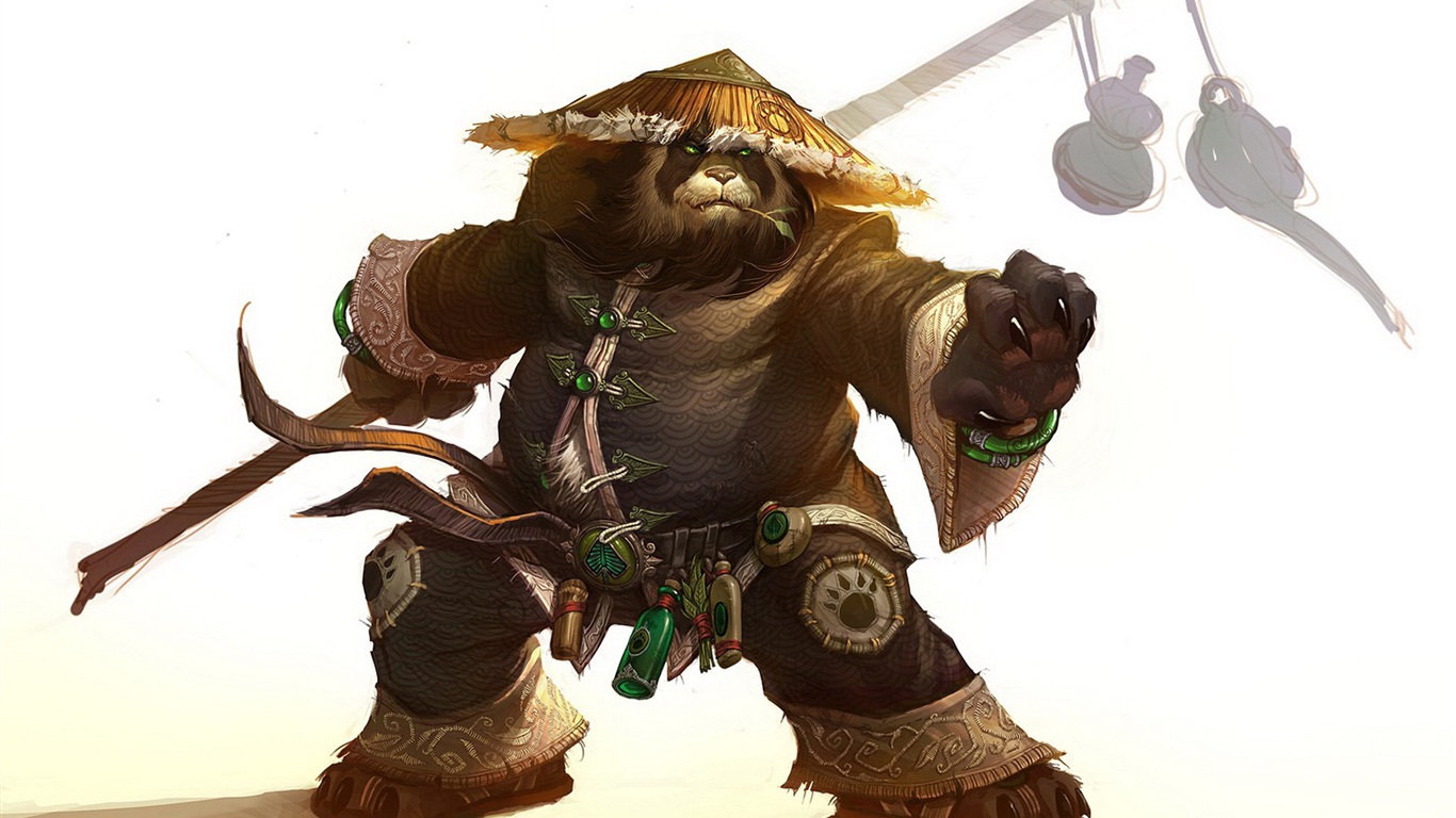 World of Warcraft: Mists of Pandaria fondos de pantalla HD #9 - 1366x768