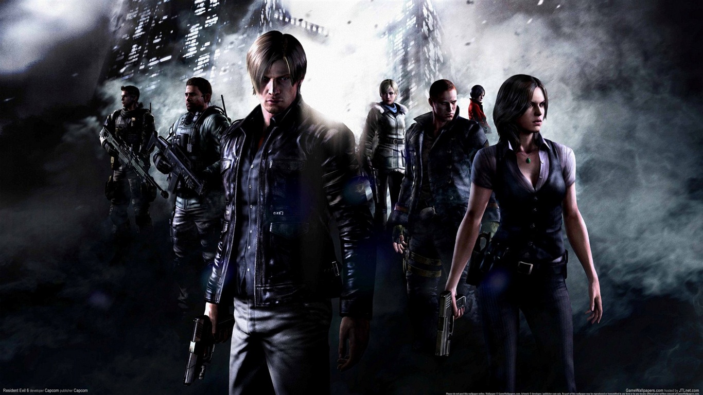 Resident Evil 6 HD fondos de pantalla de juegos #1 - 1366x768