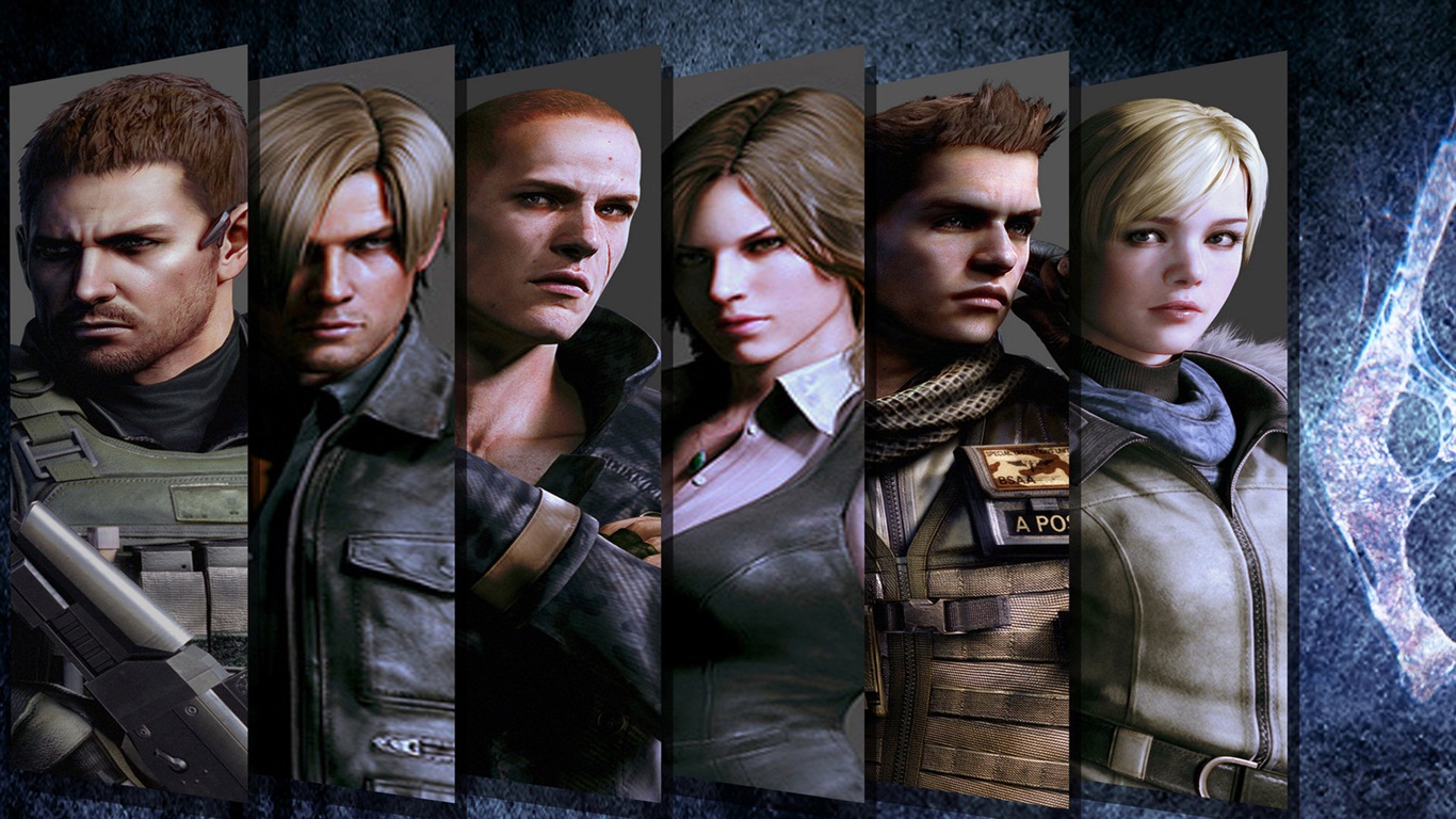 Resident Evil 6 HD-Spiel wallpapers #2 - 1366x768