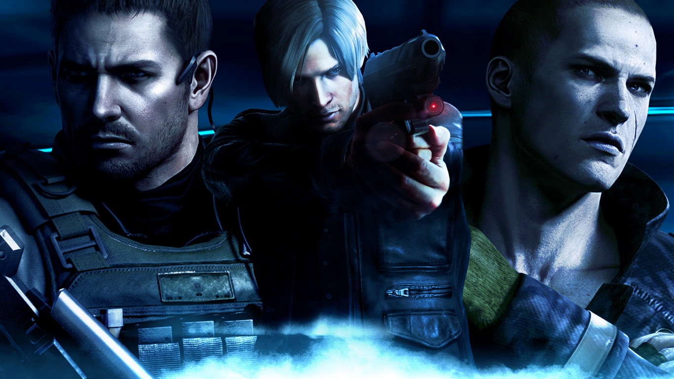 Resident Evil 6 HD-Spiel wallpapers #6 - 1366x768