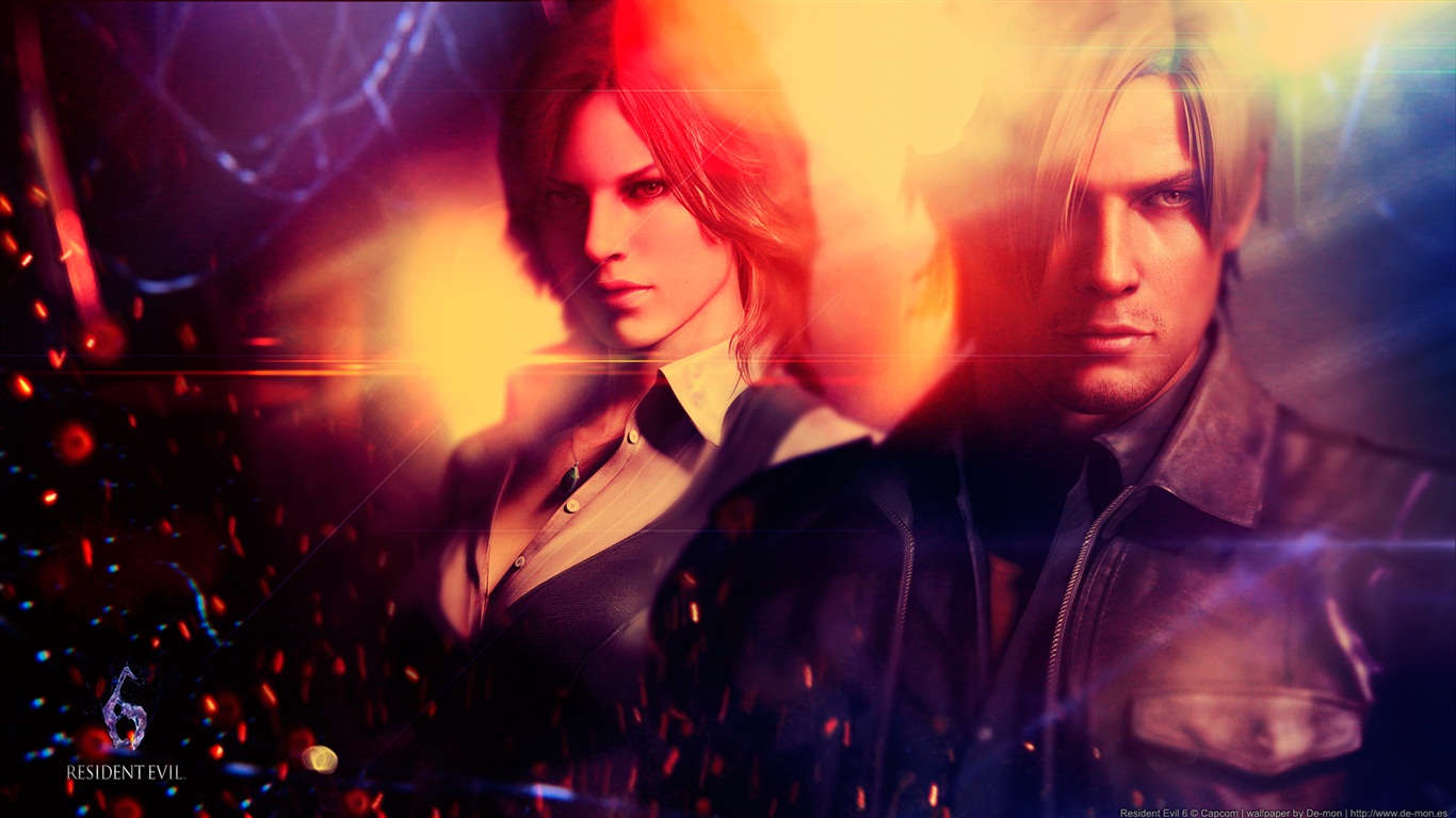 Resident Evil 6 HD-Spiel wallpapers #8 - 1366x768