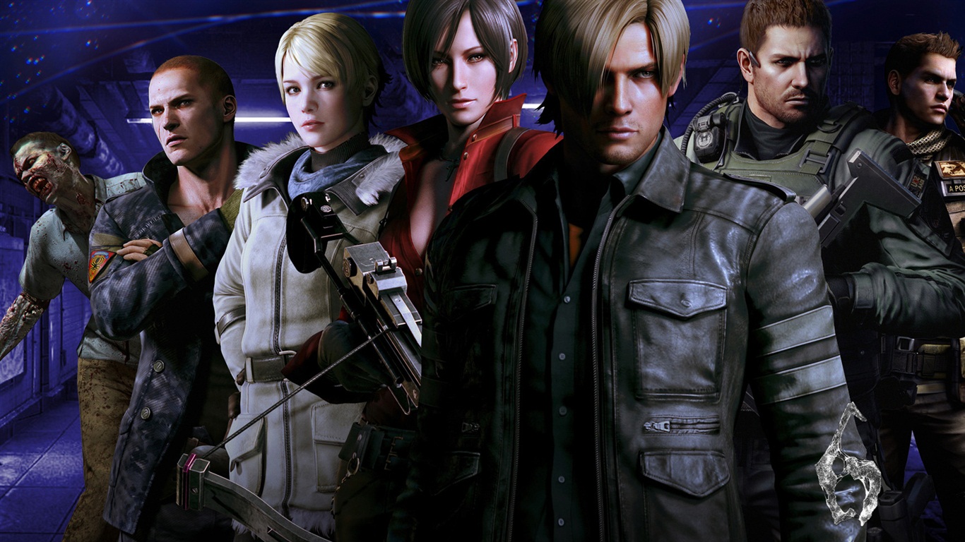 Resident Evil 6 HD fondos de pantalla de juegos #10 - 1366x768
