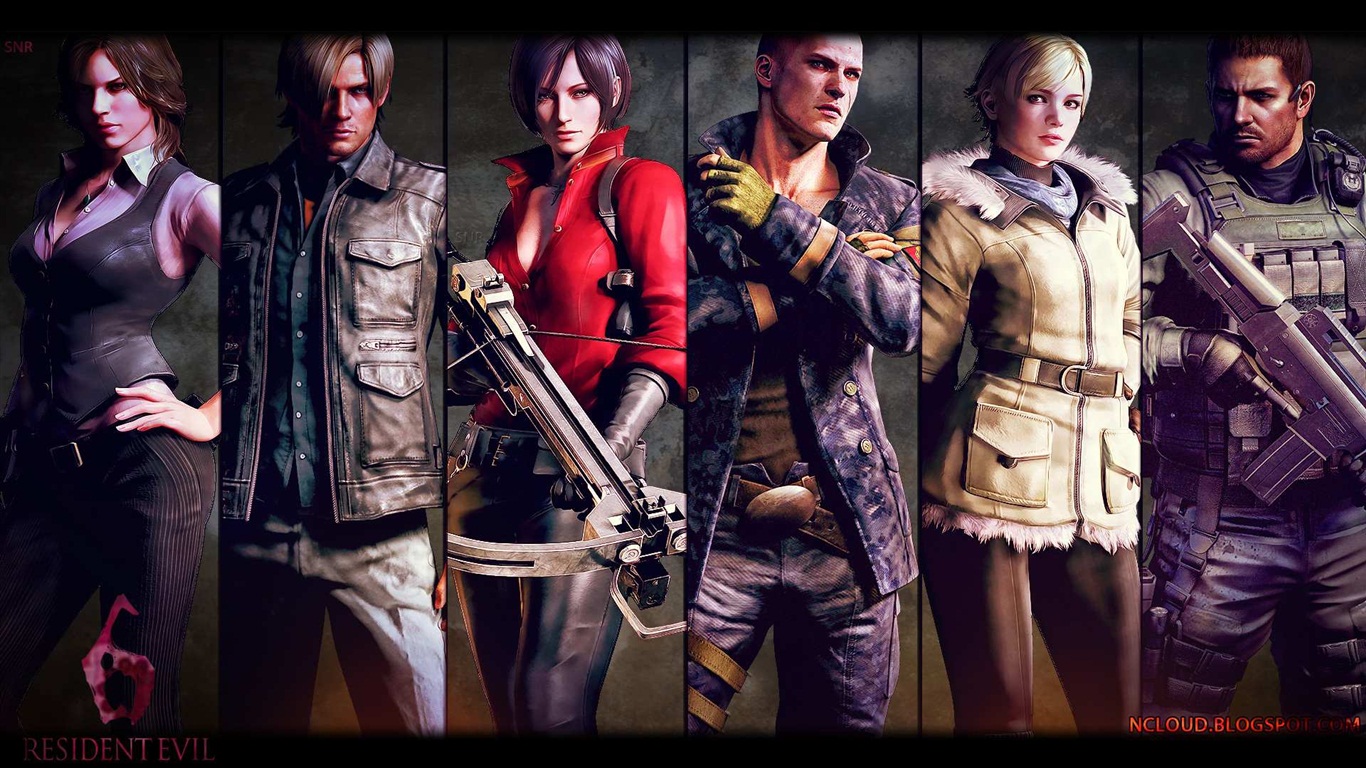 Resident Evil 6 HD-Spiel wallpapers #11 - 1366x768