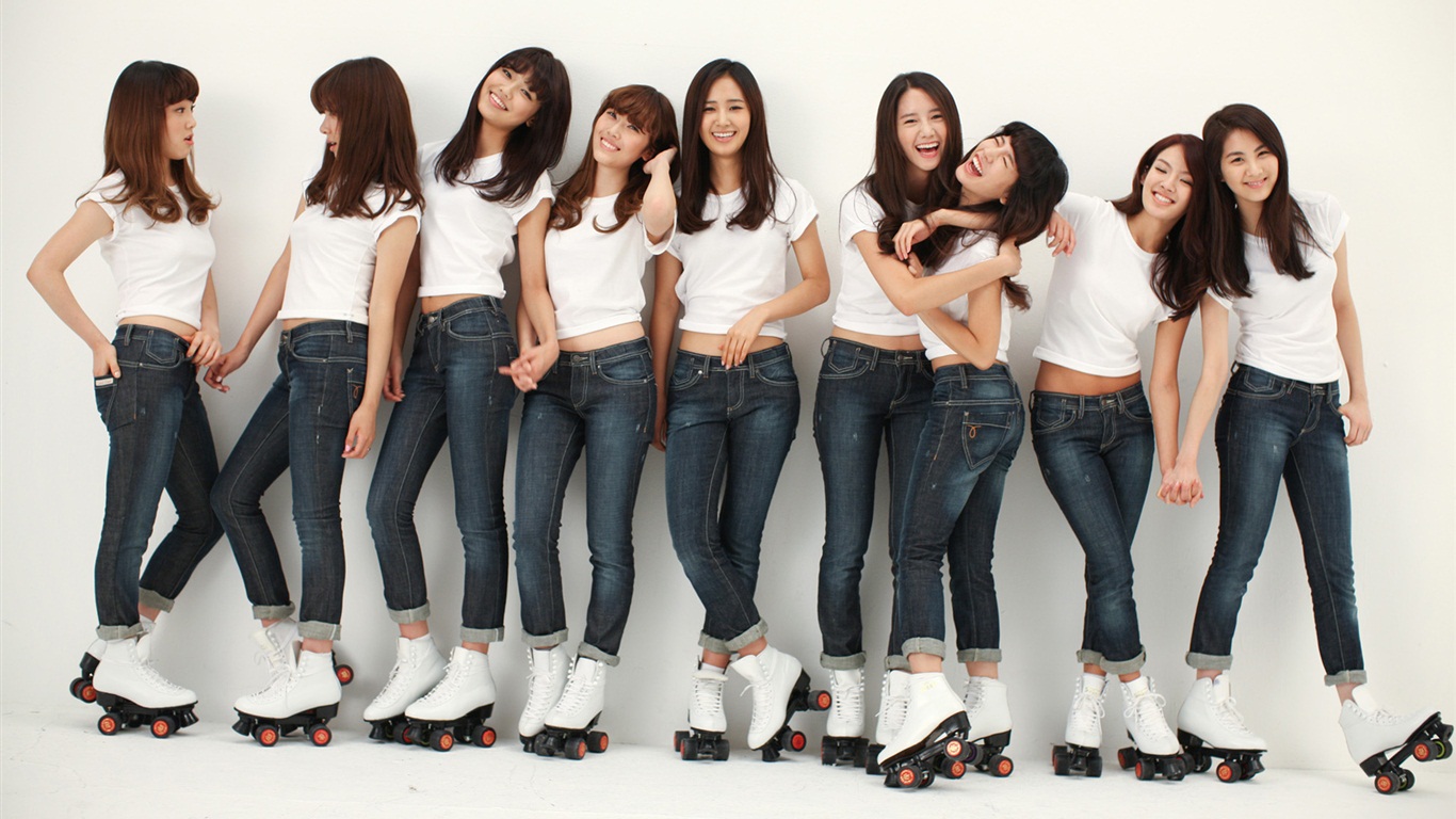 Girls Generation neuesten HD Wallpapers Collection #9 - 1366x768