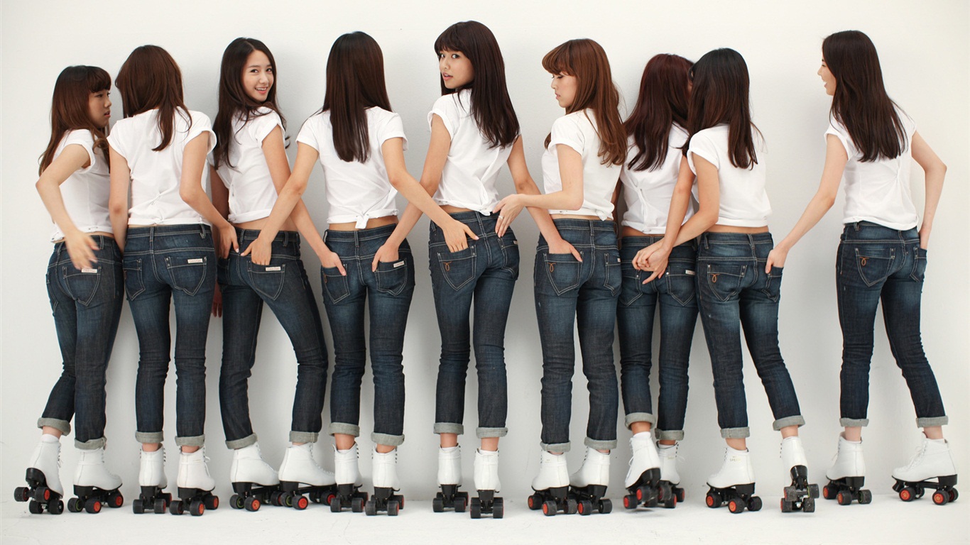 少女時代組合 最新高清壁紙合集 #13 - 1366x768