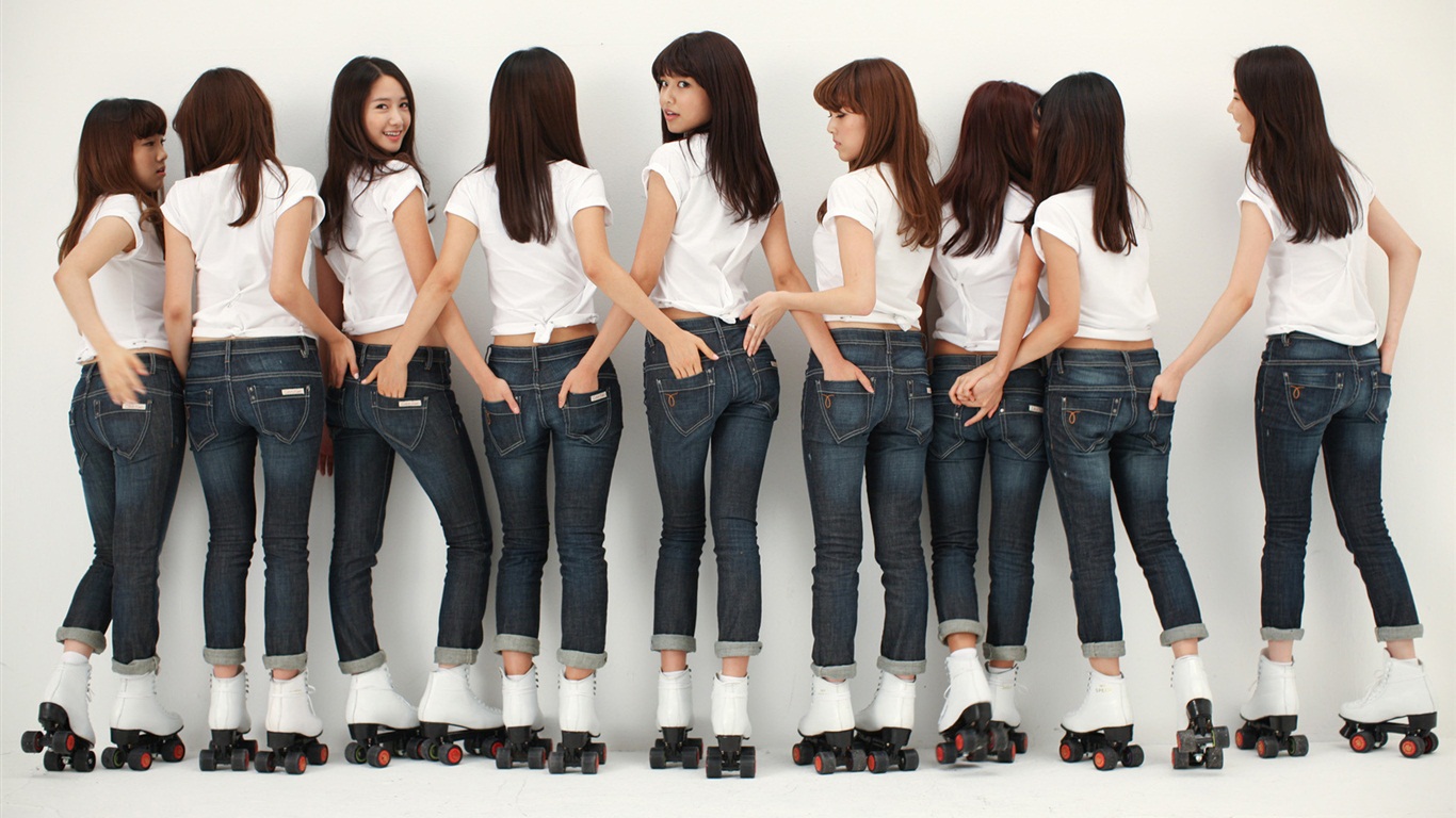 Girls Generation последние HD обои коллекция #13 - 1366x768