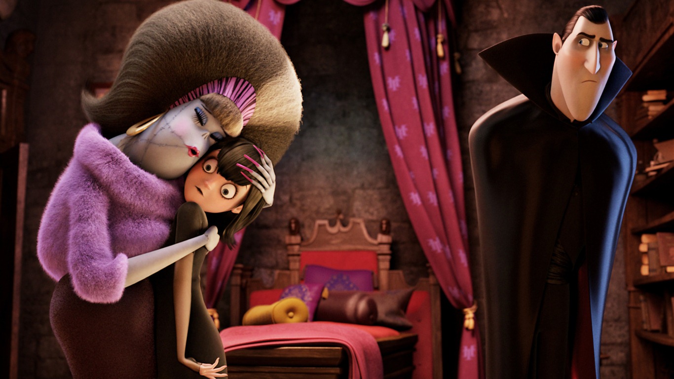 Hotel Transylvania 精靈旅社 高清壁紙 #3 - 1366x768