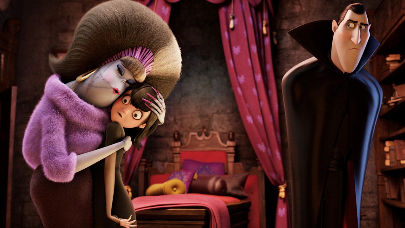 Hotel Transylvania 精灵旅社 高清壁纸3 - 1366x768