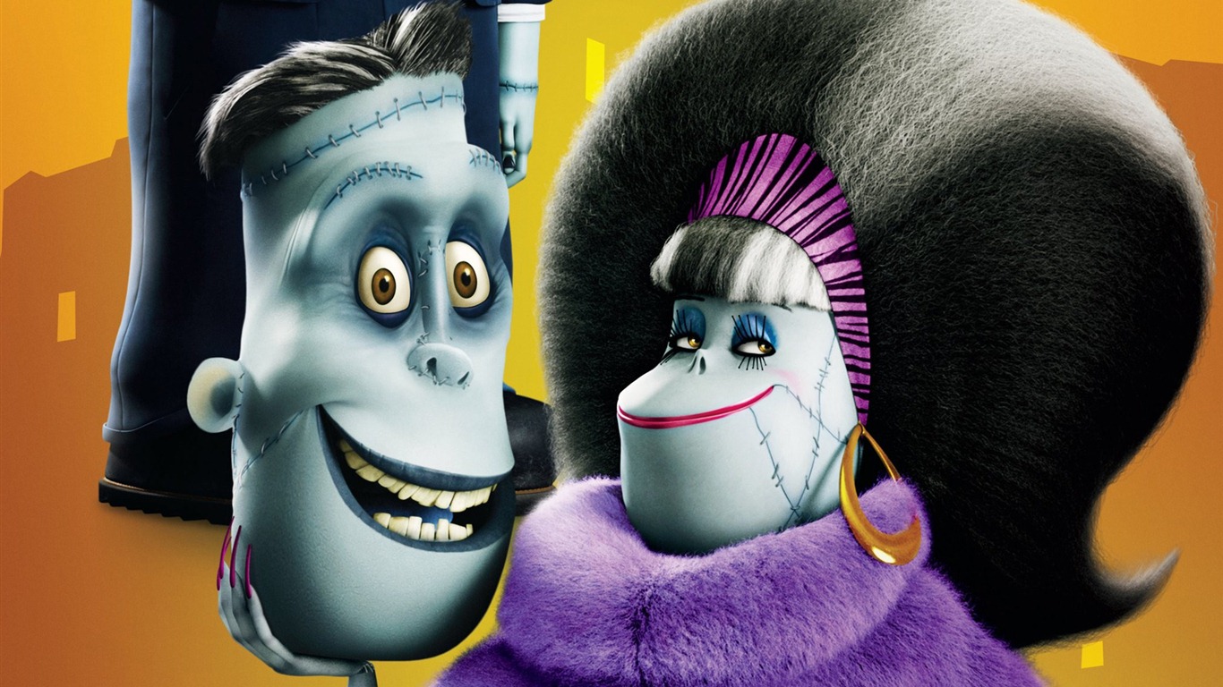 Hotel Transylvania 精靈旅社 高清壁紙 #8 - 1366x768