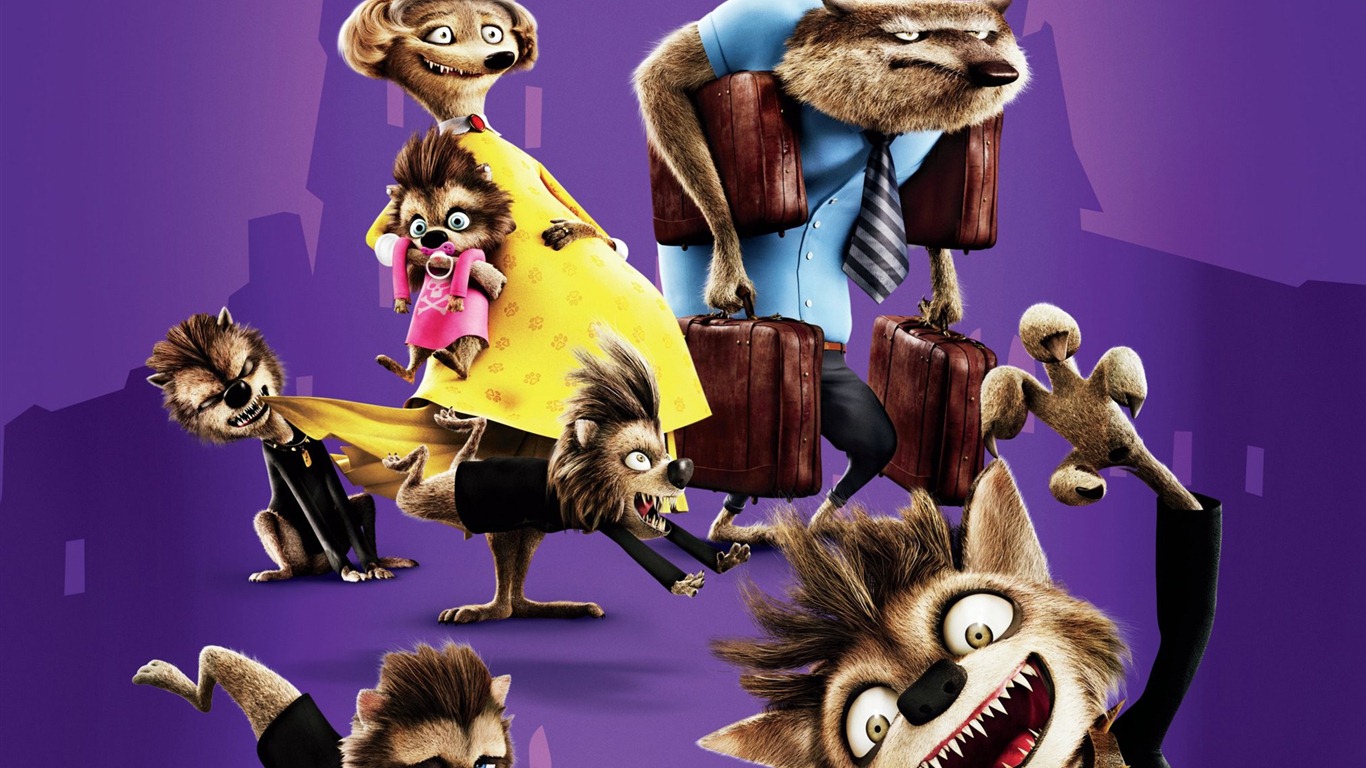 Hotel Transylvania 精靈旅社 高清壁紙 #10 - 1366x768